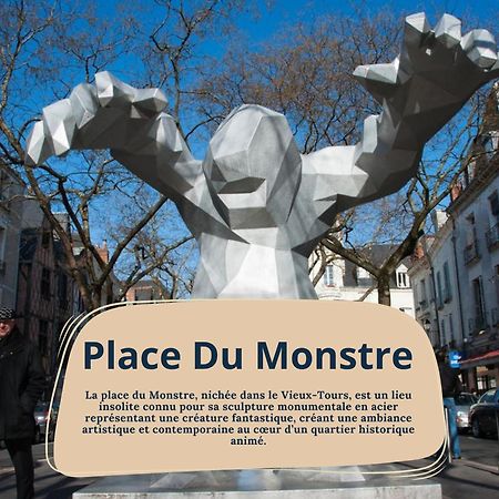 L'Oeillet - Place Plumereau Tours Exterior foto